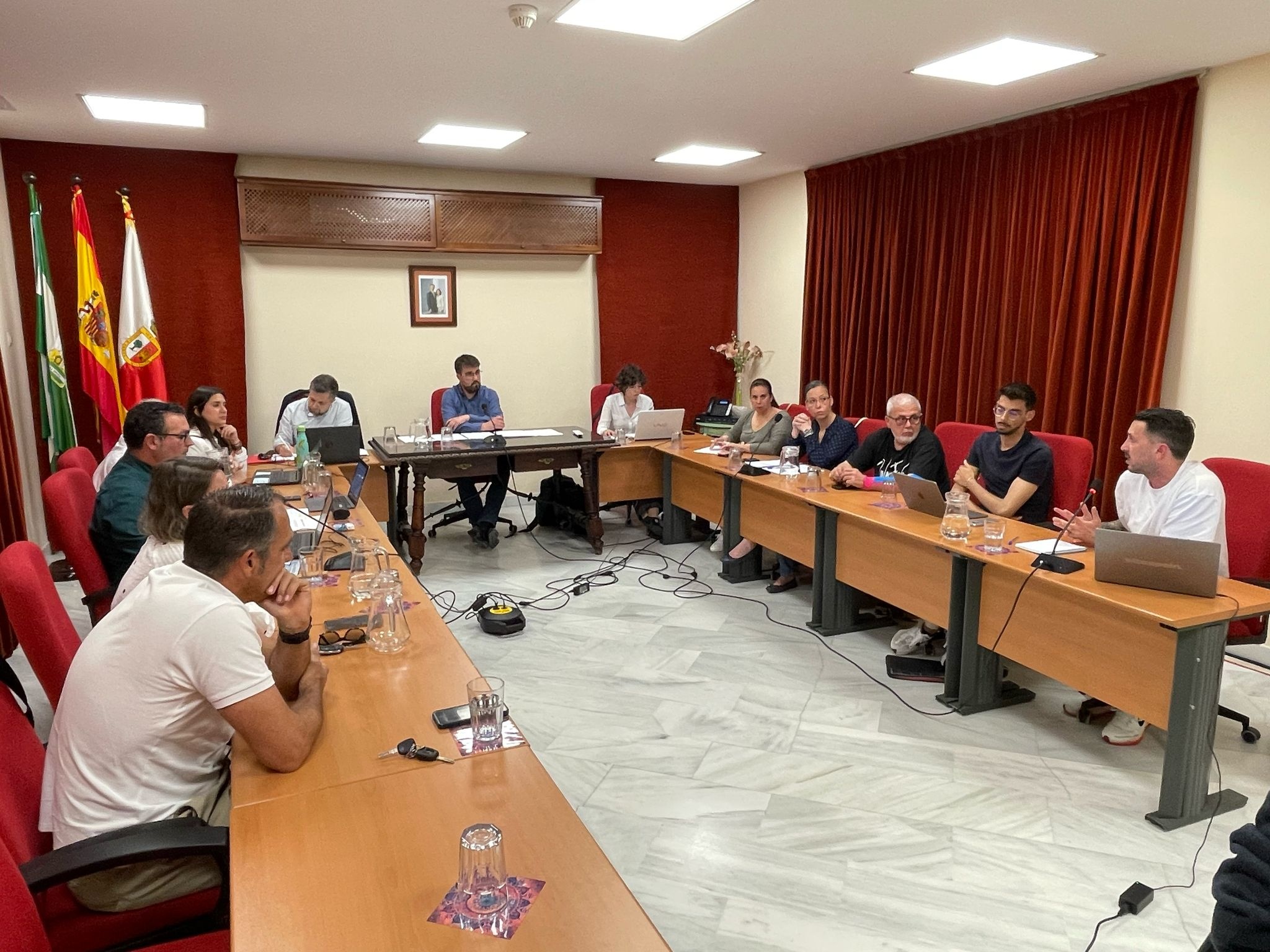 Pleno extraordinario del Ayuntamiento de Gerena