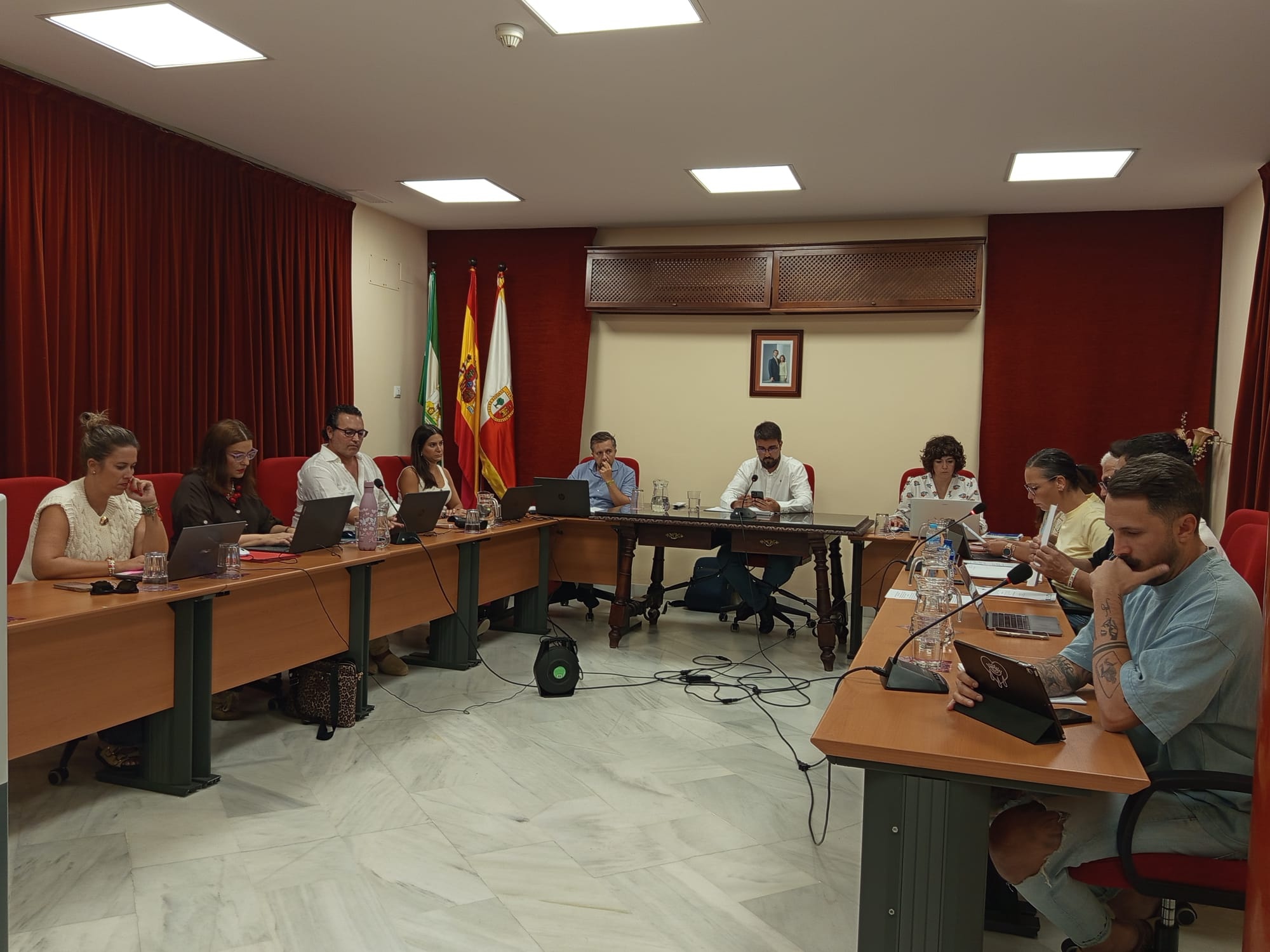 Pleno ordinario del Ayuntamiento de Gerena