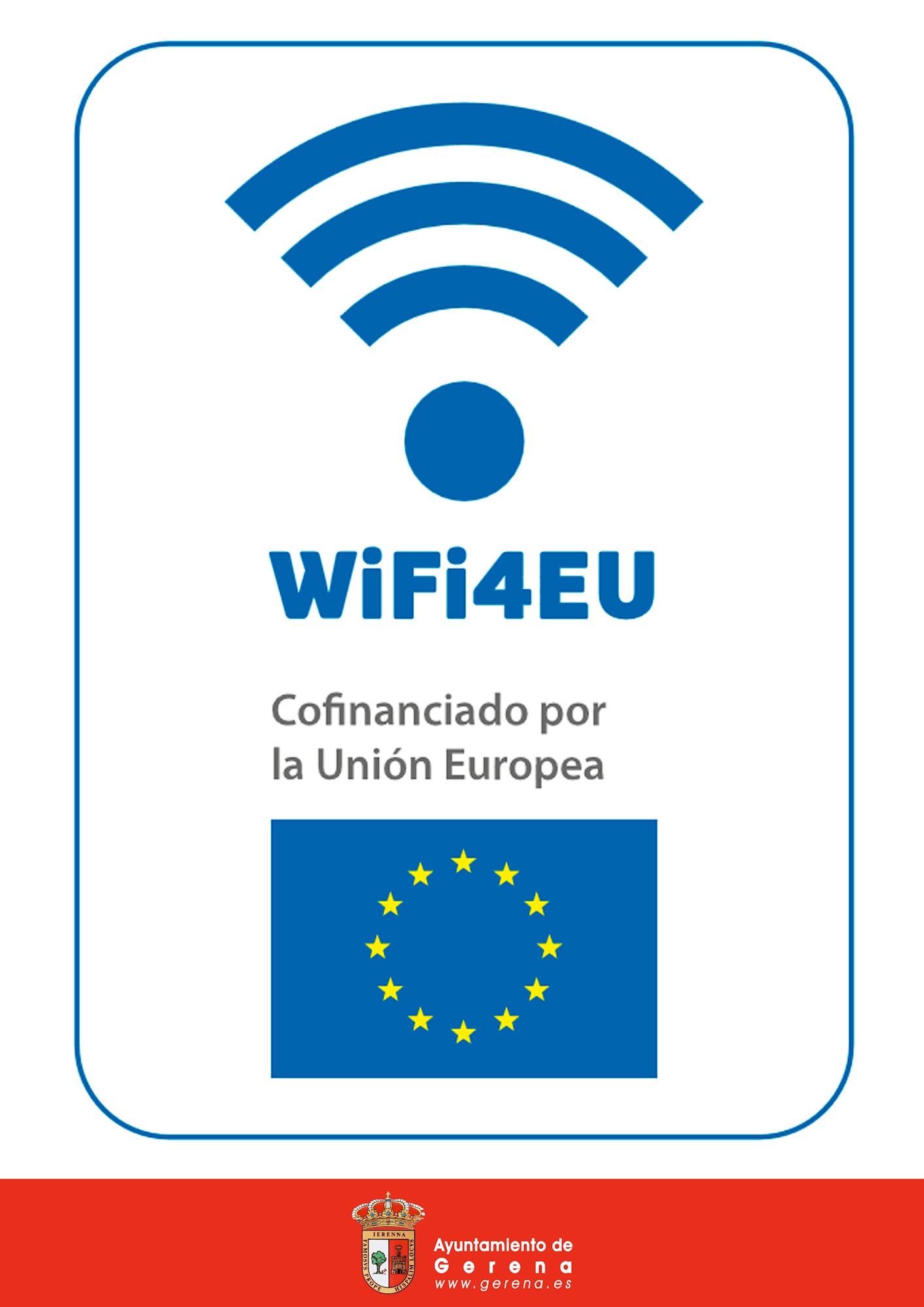 cartel Wifi4EU Gerena