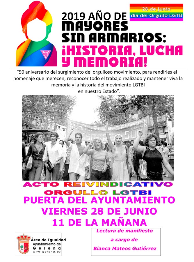 Día del orgullo LGTBI 2019 Gerena