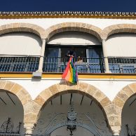 Puesta de bandera LGTBI 2019