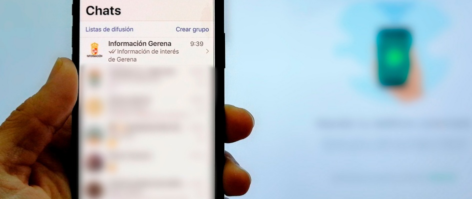 Servicio de Whatsapp del Ayuntamiento de Gerena